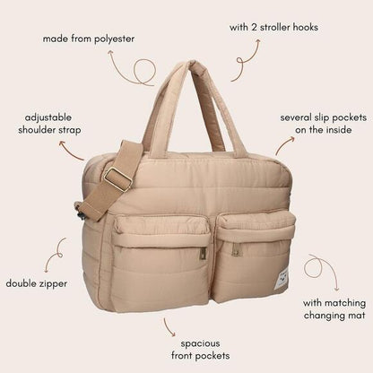 Diaper Bag - Gracious Beige