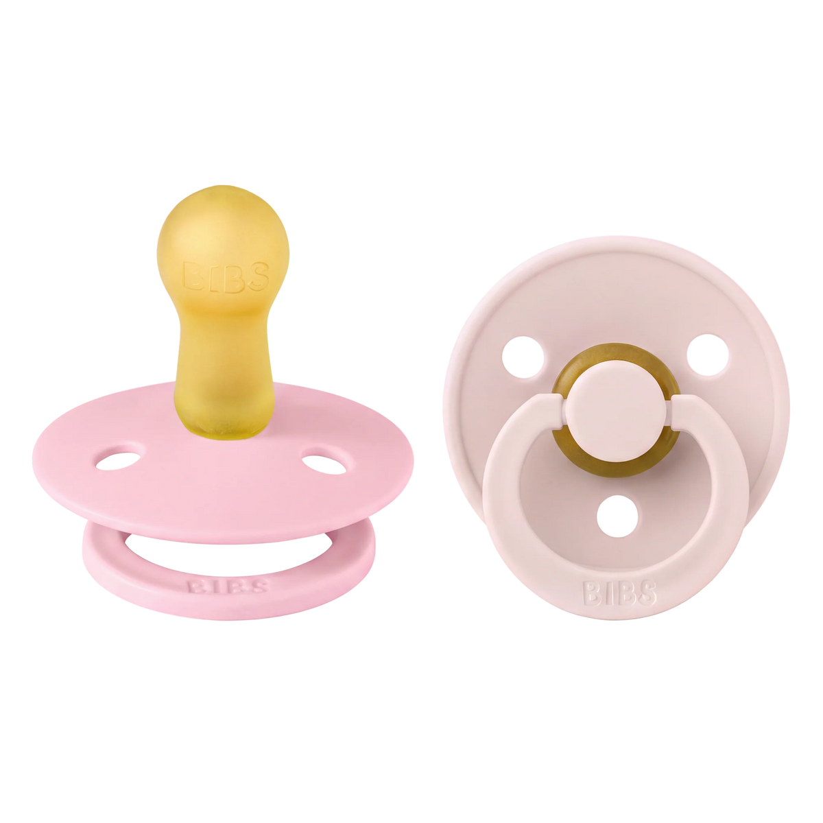 BIBS Pacifier 2PK - Petal/Baby Pink