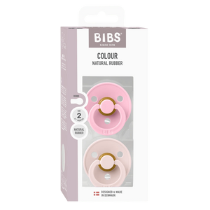 BIBS Pacifier 2PK - Petal/Baby Pink