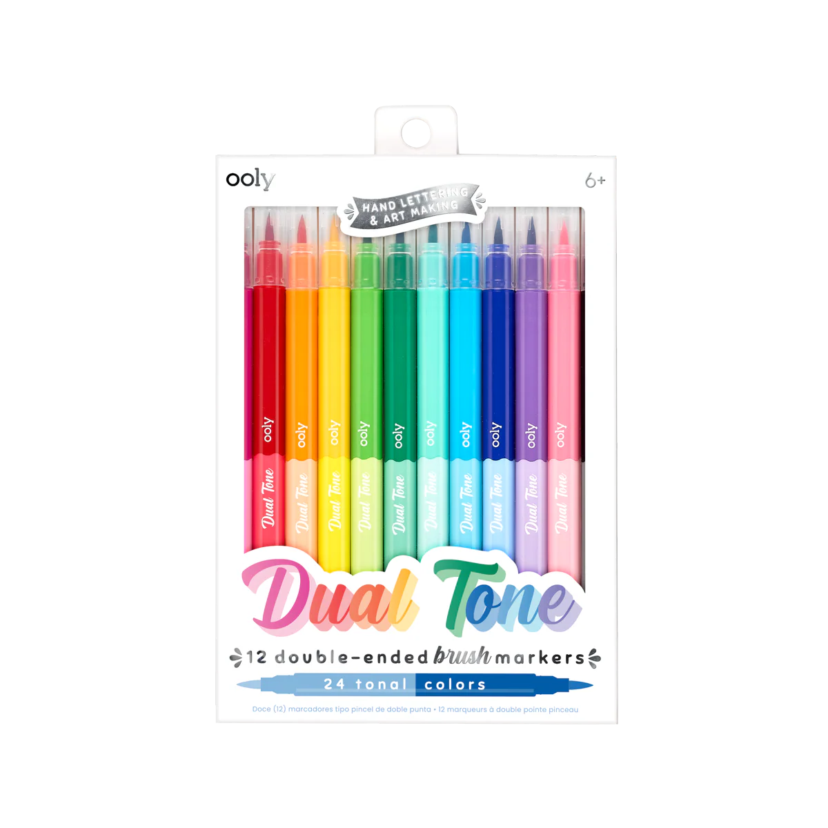 Dual Tone: Double-Ended Brush Markers