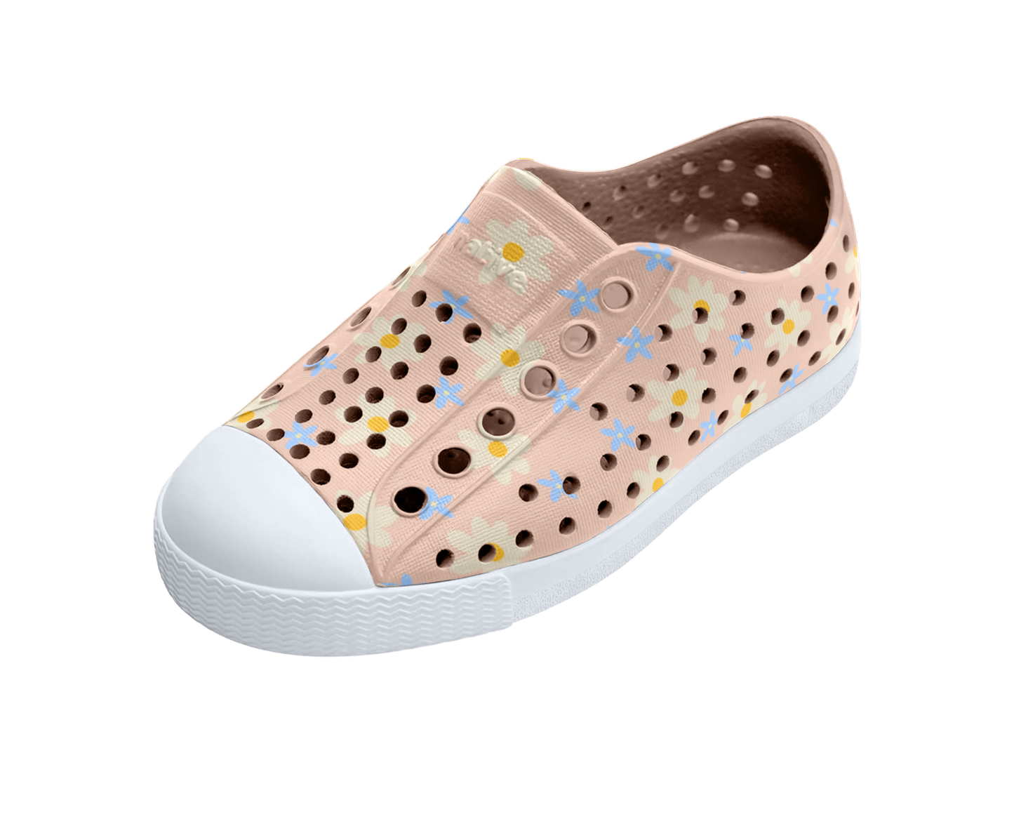 Jefferson Print - Chameleon Pink/Shell White/Bone Daisy