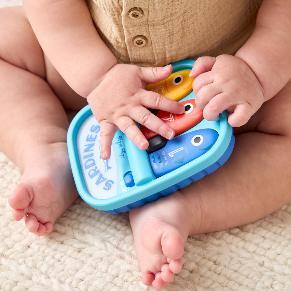 Bitzy Tunes™ Light-up Interactive Piano Toy - Sardines