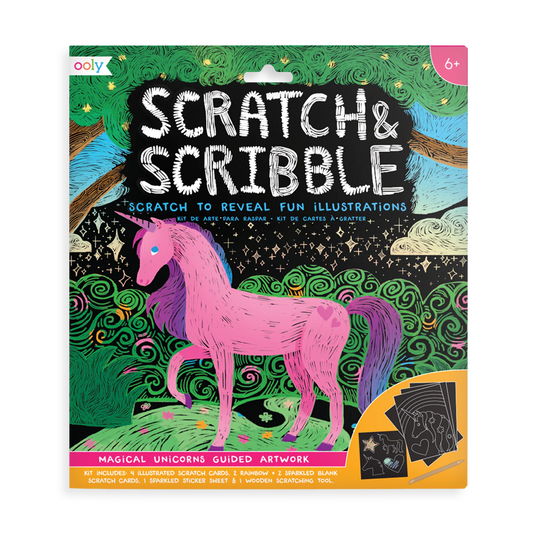 Scratch & Scribble - Magical Unicorns
