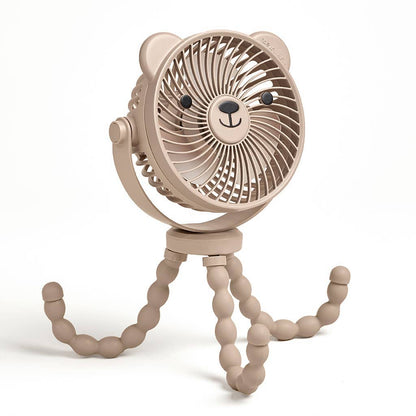 Itzy Breeze 3-Speed Stroller Fan - Taupe