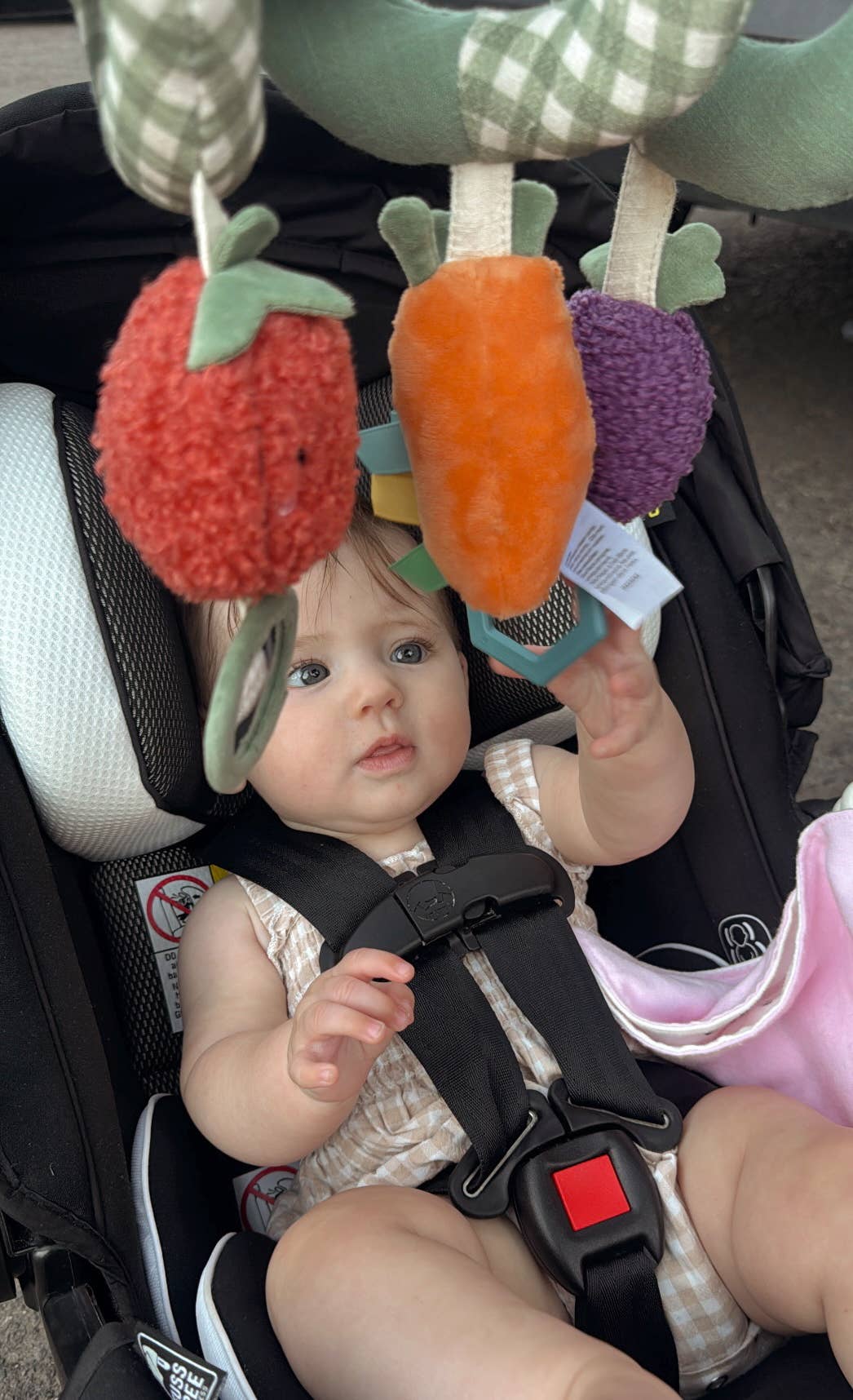 Itzy Bitzy Spiral Car Seat Activity Toy