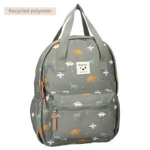 Small Backpack - Green Dino