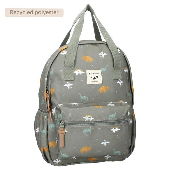Small Backpack - Green Dino