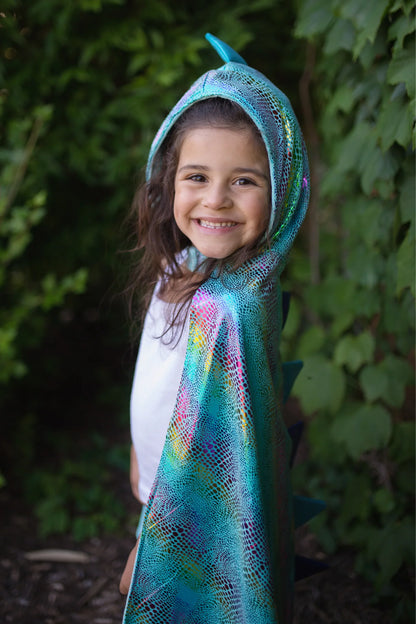 Reversible Rainbow Unicorn/Dragon Cape
