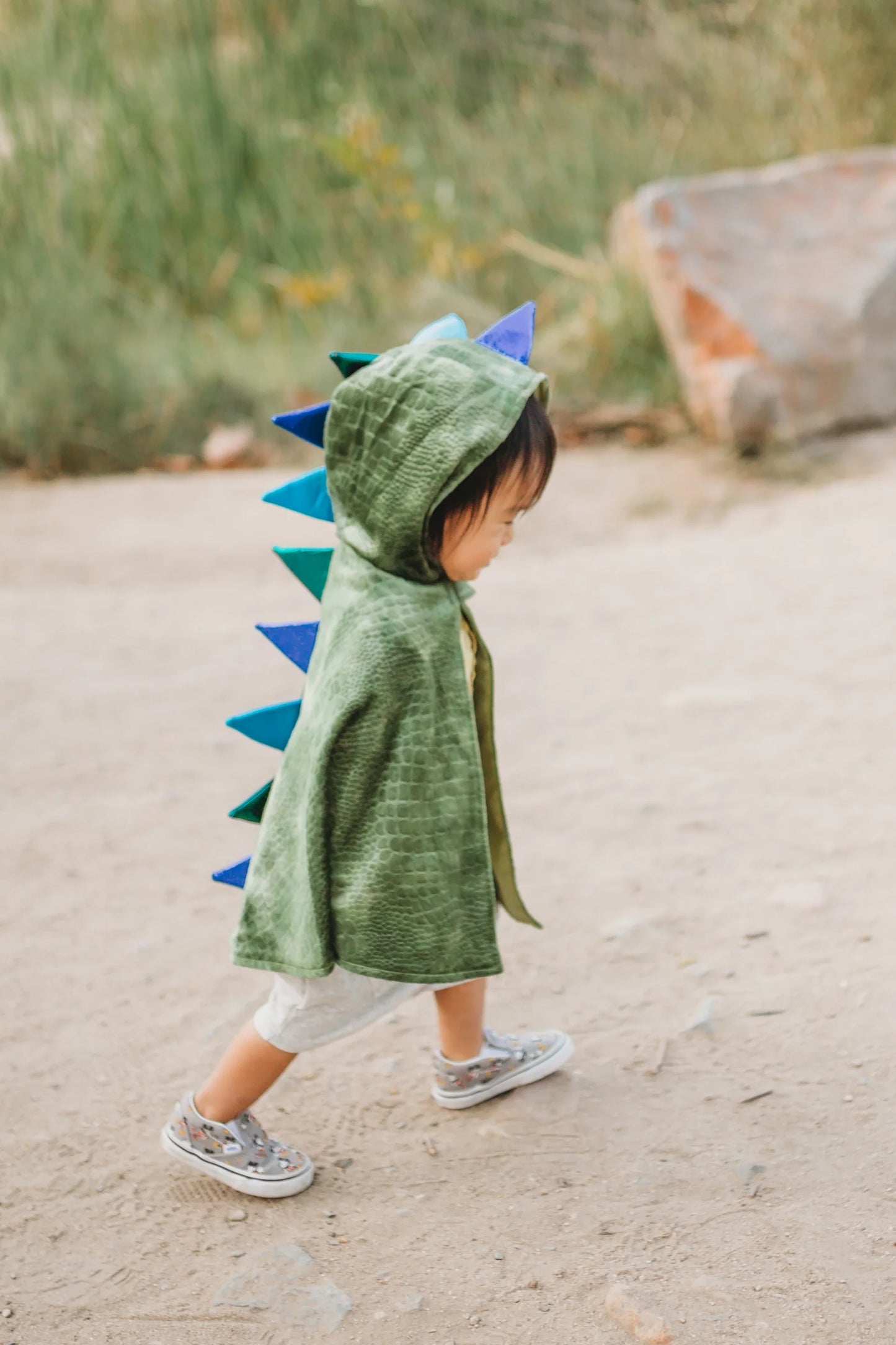 Baby/ Toddler Green Dragon Cape