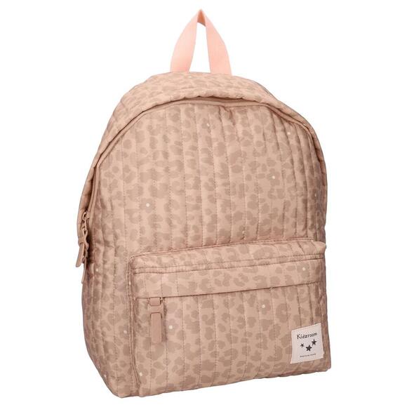Small Backpack - Quilted Leopard