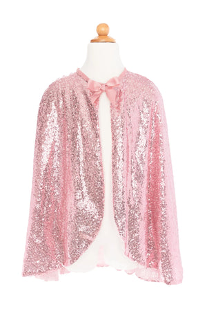 Sequins Cape - Pink