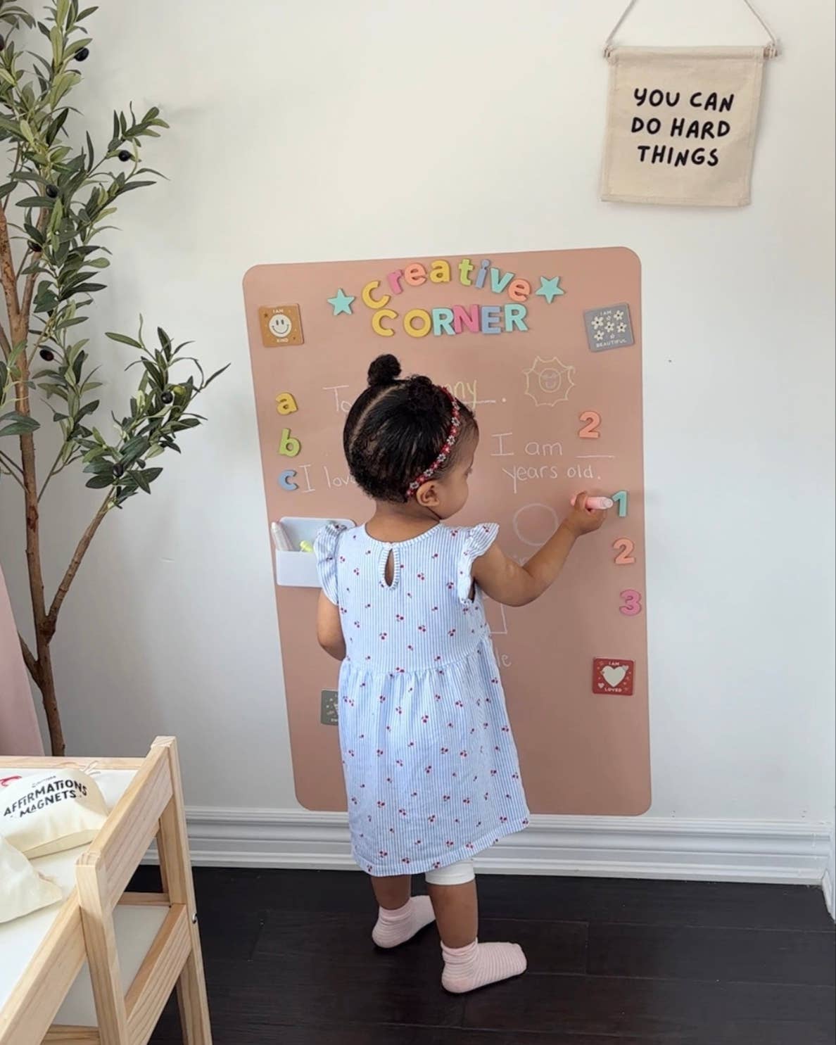 Magic Playwall - Rectangle Magnetic Wall Decal for Kids