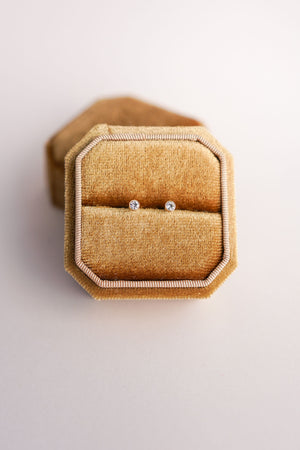 Earrings - Bezelled Studs