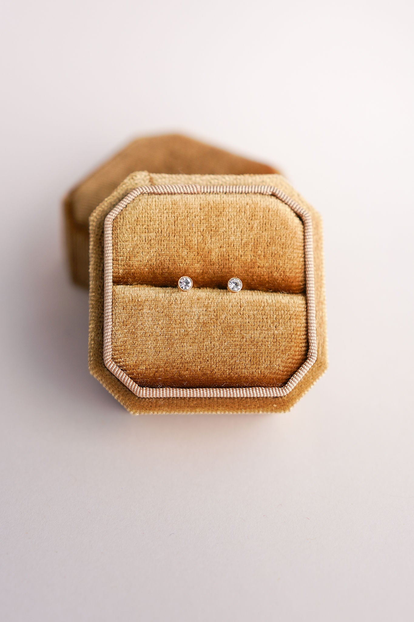 Earrings - Bezelled Studs