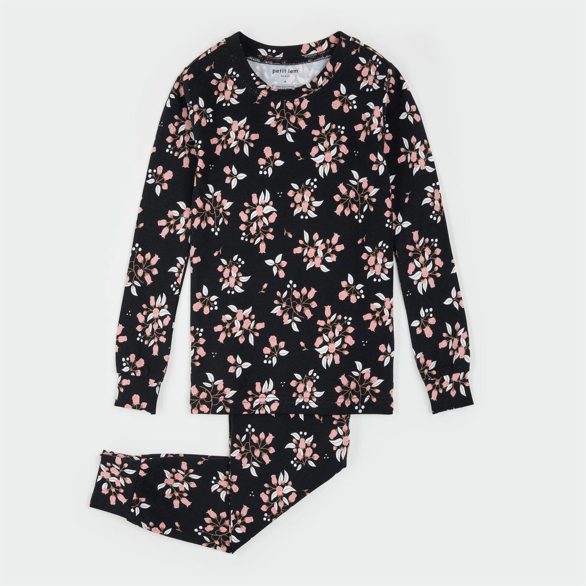 Long Sleeve PJ Set - Vintage Rosebud