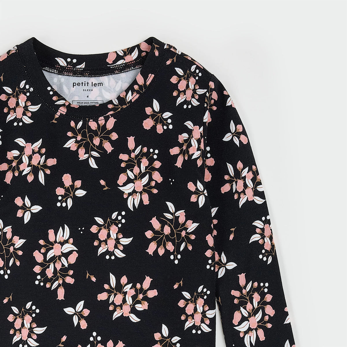 Long Sleeve PJ Set - Vintage Rosebud