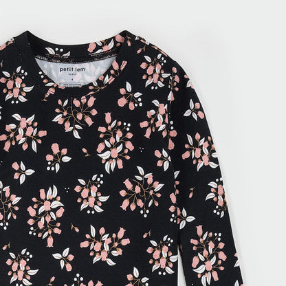Long Sleeve PJ Set - Vintage Rosebud