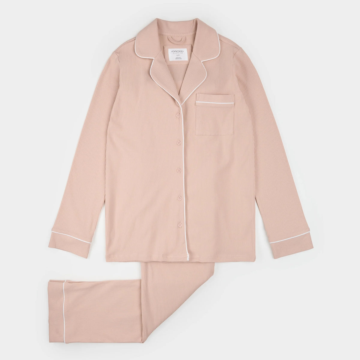 Modal Rib Women's Sleep Set - Rose
