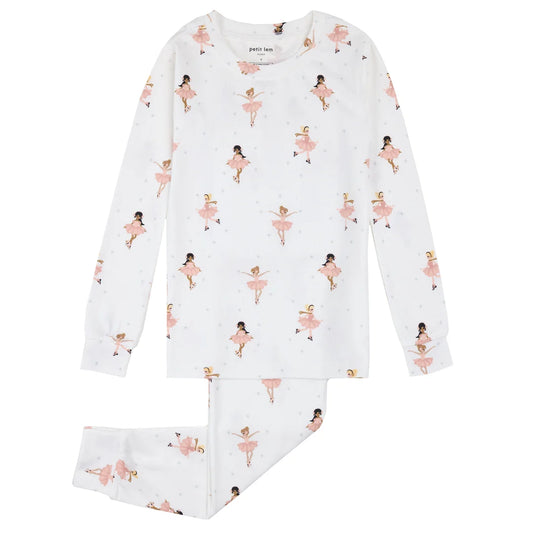 Long Sleeve PJ Set - Figure Skating