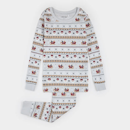 Long Sleeve PJ Set - Merry Mix