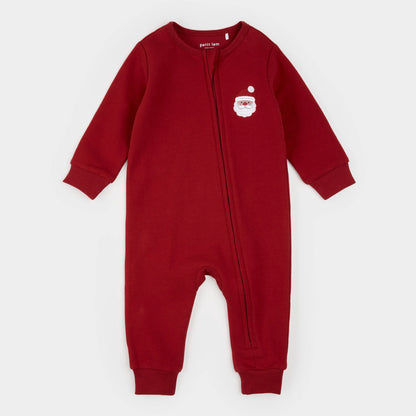 Santa Baby Playsuit - Red