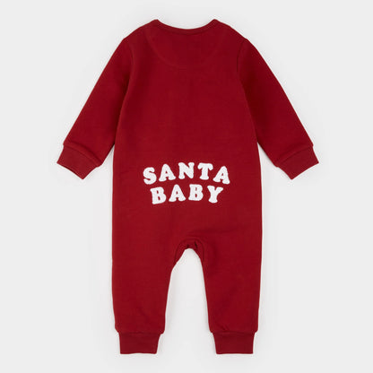 Santa Baby Playsuit - Red