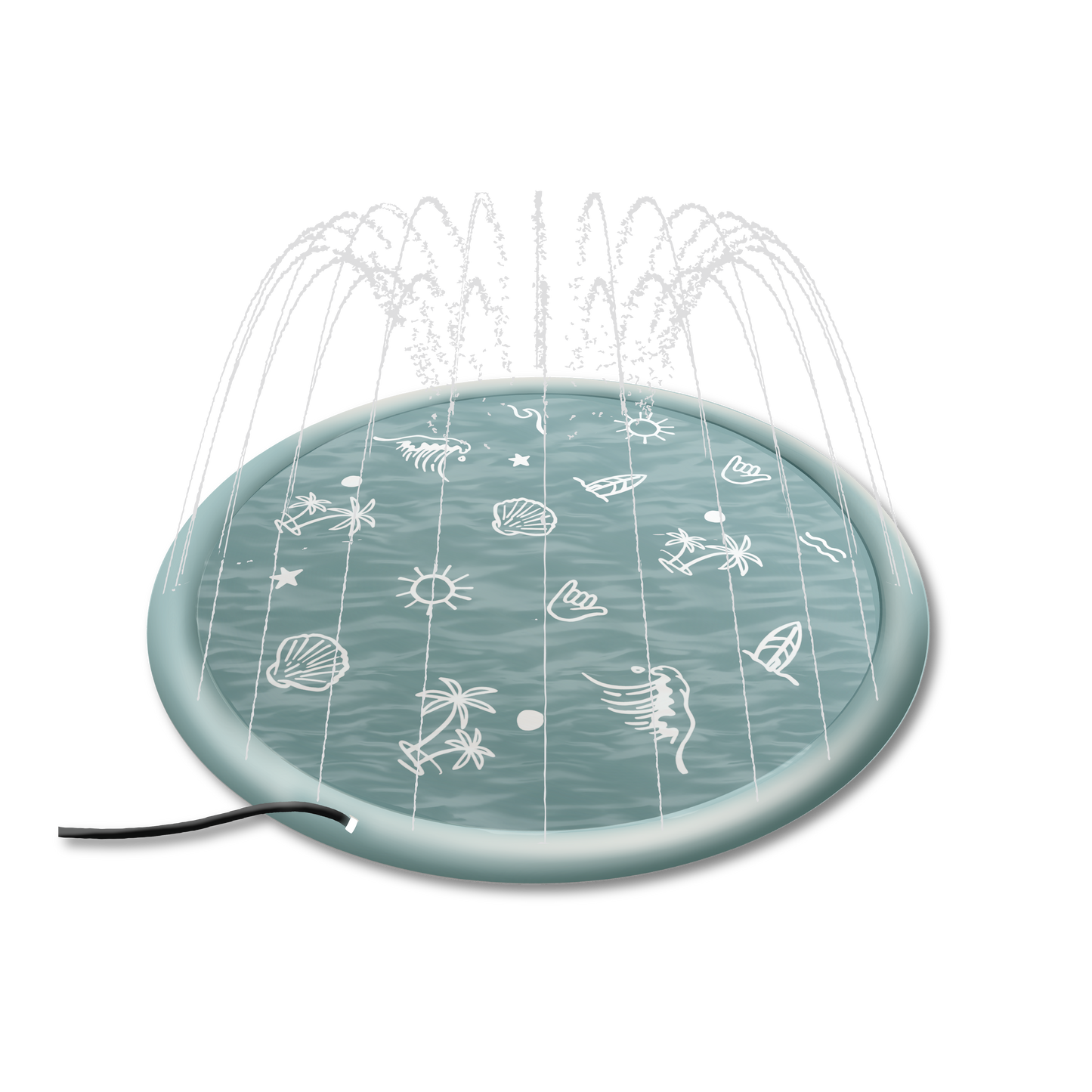 Sprinkler Splash Pad for Kids