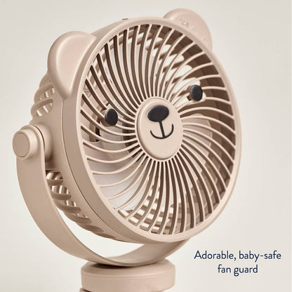 Itzy Breeze 3-Speed Stroller Fan - Taupe