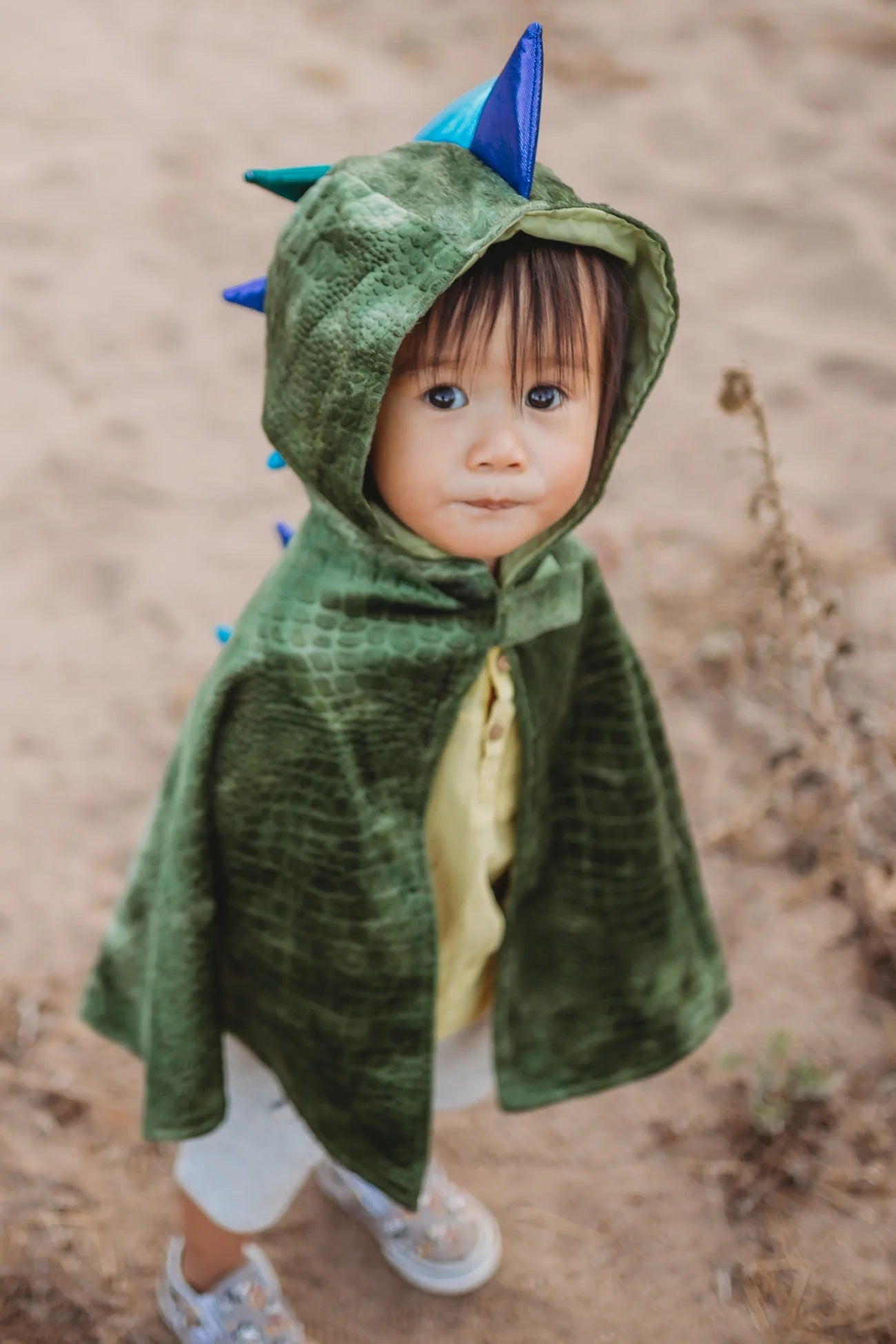 Baby/ Toddler Green Dragon Cape
