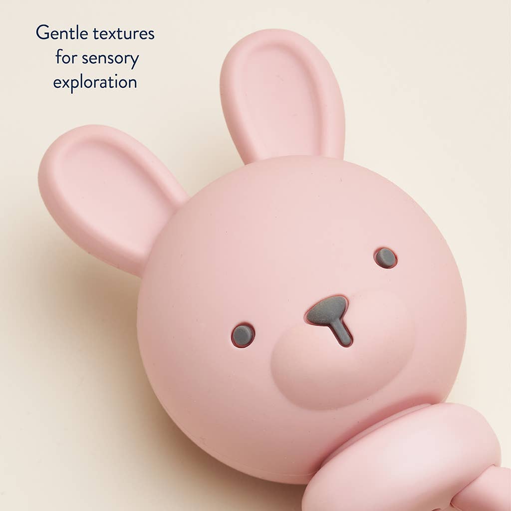 Itzy Ritzy Pink Bunny Sweetie Rattle™
