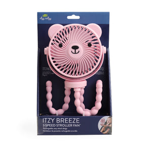 Itzy Breeze 3-Speed Stroller Fan - Pink