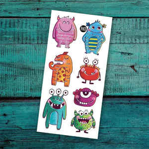 Temporary Tattoos - Monstrous Creatures
