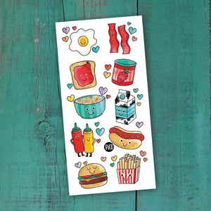 Temporary Tattoos - Gourmet Best Friends