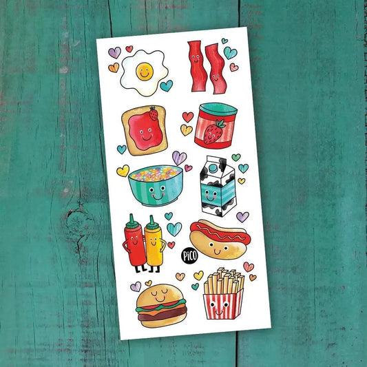 Temporary Tattoos - Gourmet Best Friends