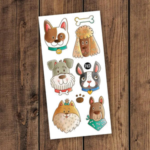 Temporary Tattoos - The Canine Squad
