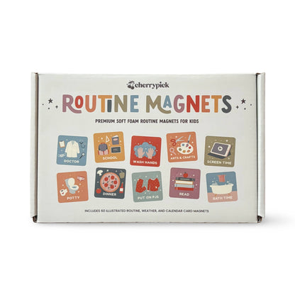 Routine Magnets - Soft Foam Magnetic Set (60 pc set)