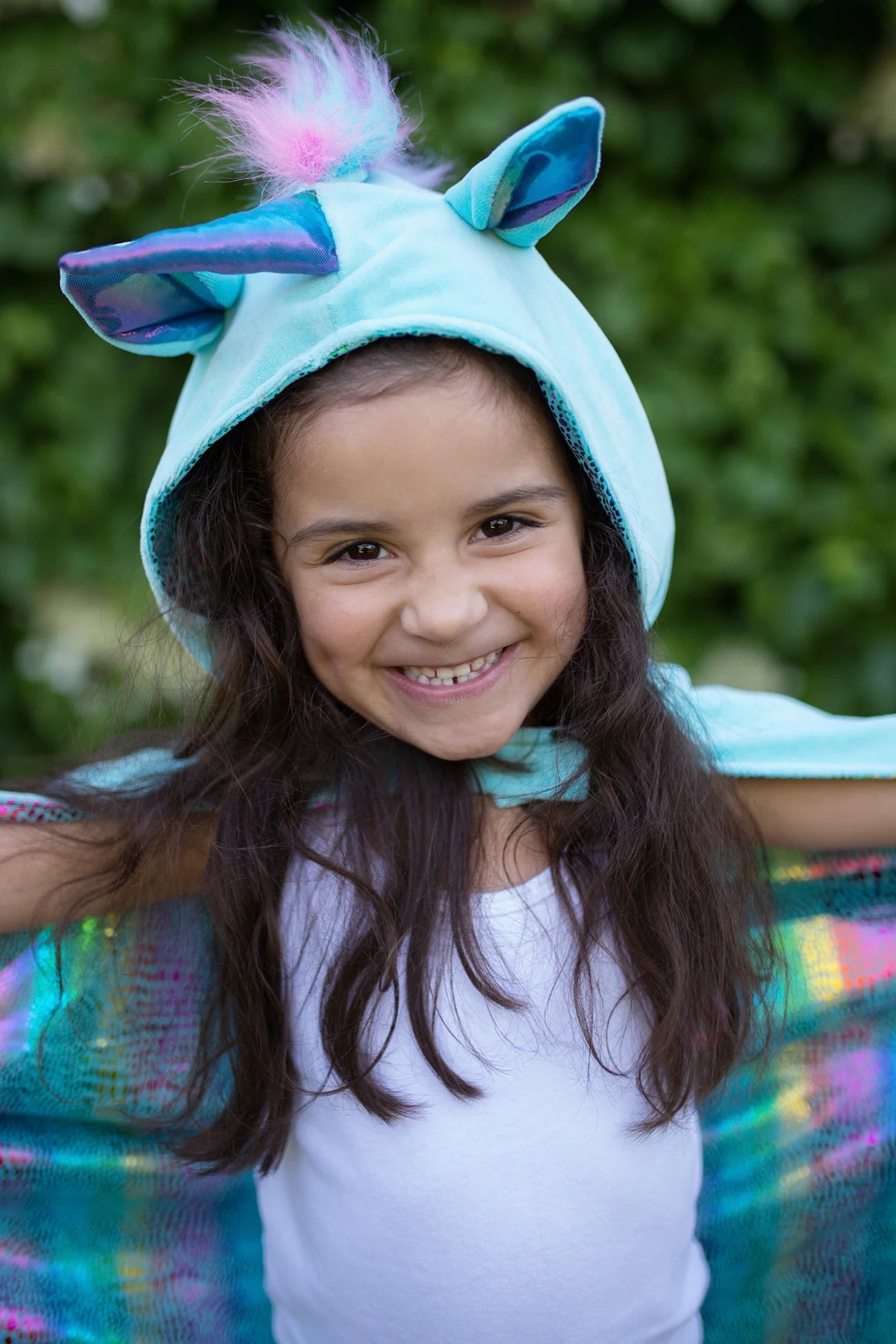 Reversible Rainbow Unicorn/Dragon Cape