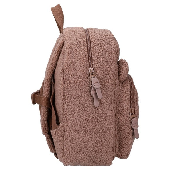 Mini Backpack - Beary Excited Brown