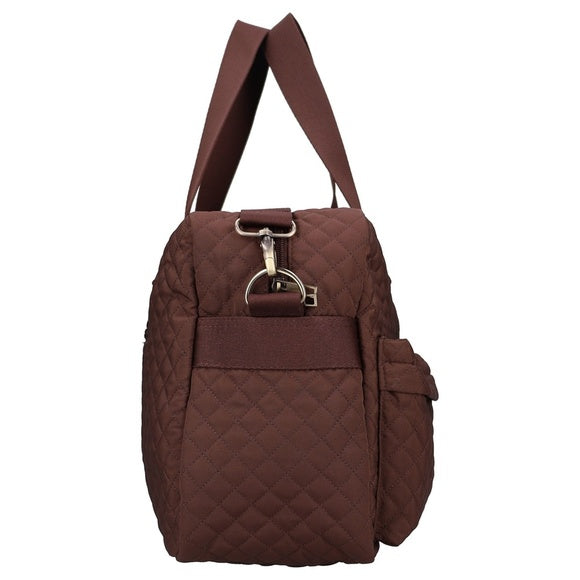Diaper Bag - Quilted Brown