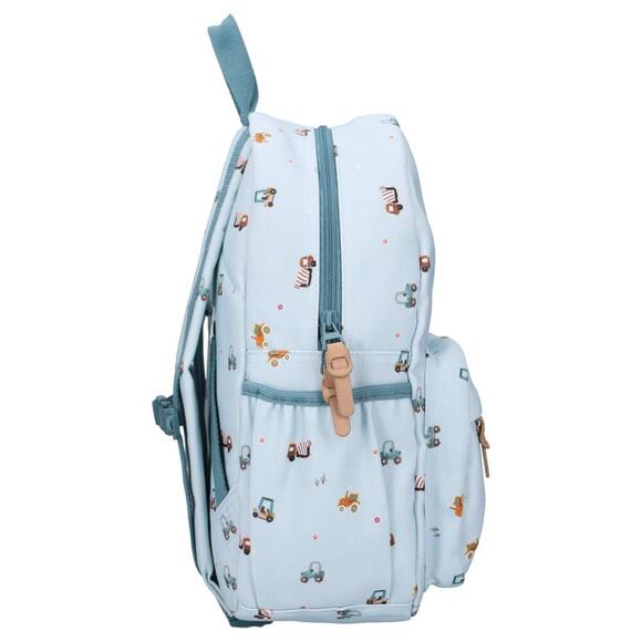 Small Backpack - Blue Vehicles