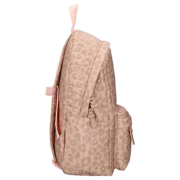 Small Backpack - Quilted Leopard