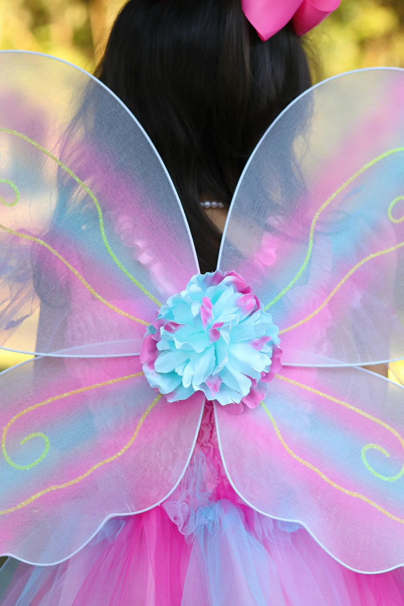 Butterfly Dress & Wings with Wand