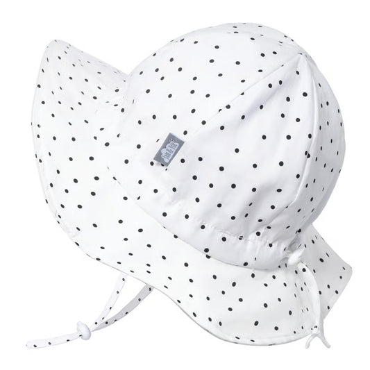 Cotton Floppy Hat - Dots
