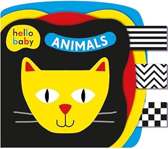 Hello Baby - Animals (High-Contrast Book for Newborns)