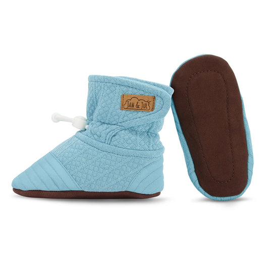 Stay-Put Lite Booties - Egg Blue
