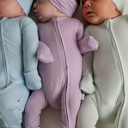 Bamboo Footed Sleepers | Solids
