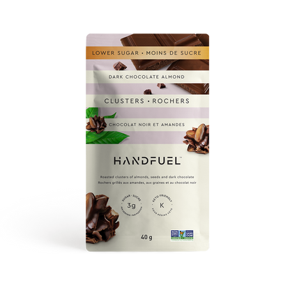 Dark Chocolate Almond Clusters 40g