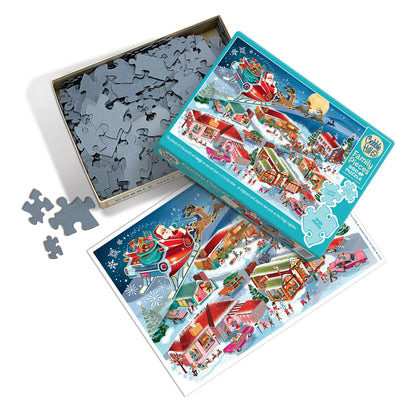 Family Puzzle - Santa's Flyby