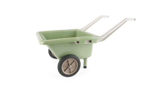 Green Garden Wheelbarrow