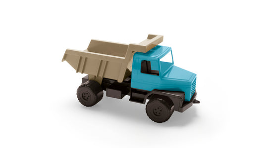Blue Marine Dump Truck